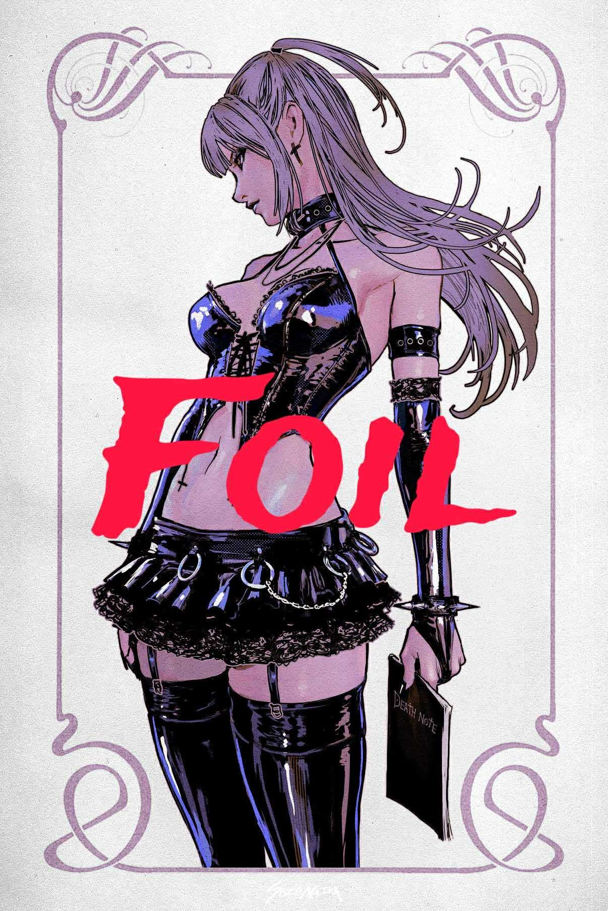 Goth Note White cover-Foil