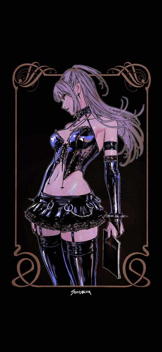 Goth Note Black cover-paper