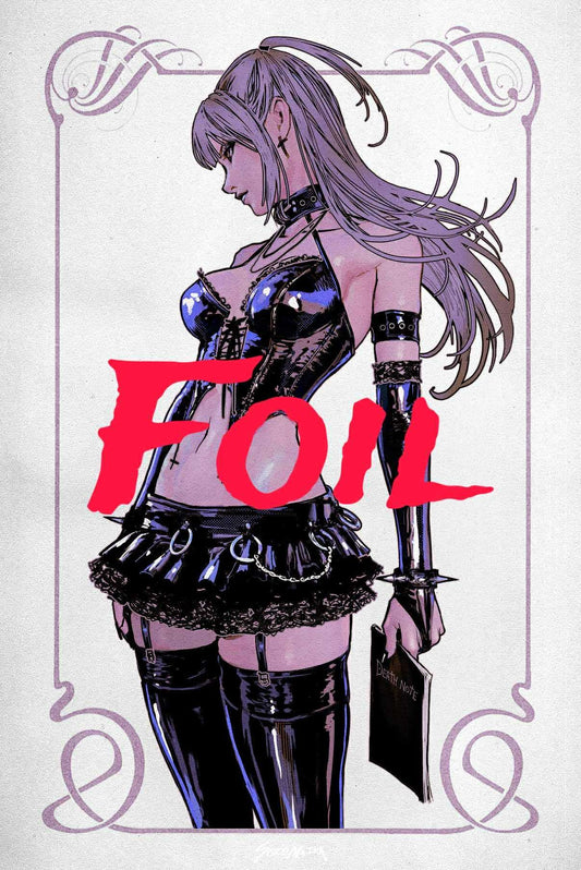 Goth Note White cover-Foil